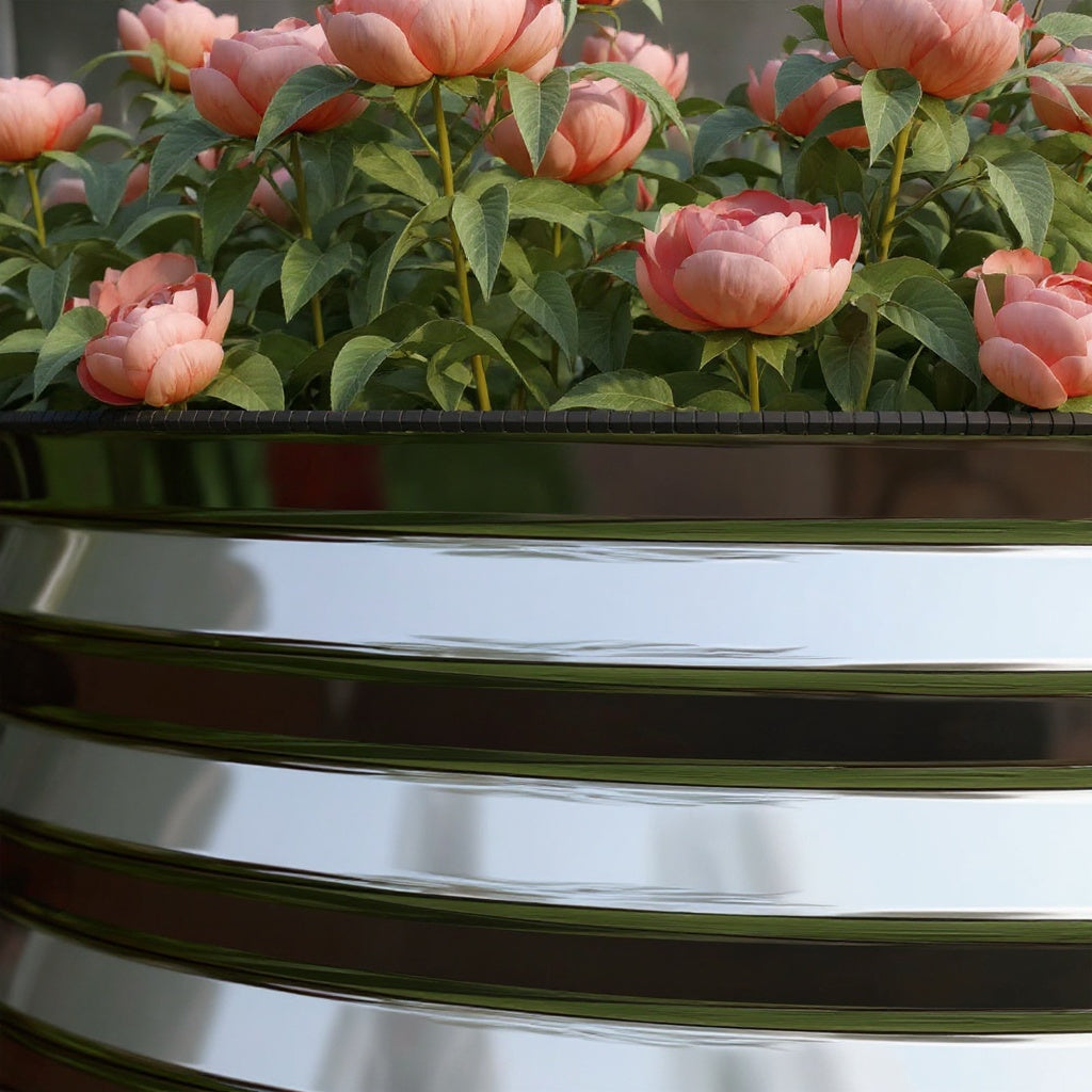 Galvanized Raised Garden Bed — 5′×2.5′, 2′ Deep